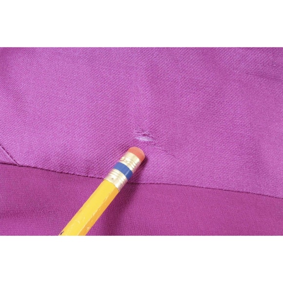 SINHA-STANIC Runway Purple Silk & Wool Blend Halter Mini Dress - Picture 7 of 8